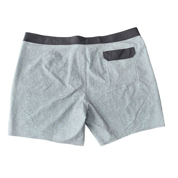Patagonia Men's - Hydropeak Boardshorts 18" Swim Trunk Forge Grey Print Size 44 - Picture 2 of 7